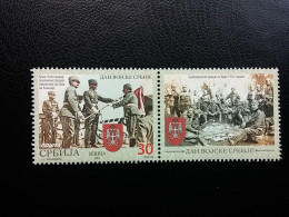 Stamp 3-13 - Serbia 2022 - VIGNETTE + Stamp - SERBIAN ARMY DAY - Serbien