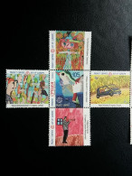 Stamp 3-13 - Serbia 2022 - VIGNETTE + Stamp - Joy Of Europe - Servië