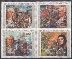 CENTRAL AFRICAN REPUBLIC 1391-1394,unused - French Revolution