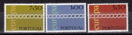 PORTUGAL : 1107-9 ** MNH – Europe CEPT 1971 - Unused Stamps