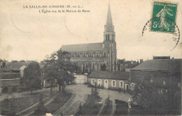 CPA France La Salle De Vihiers Church - Autres & Non Classés