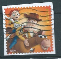 VERINIGTE STAATEN ETATS UNIS USA 2012 DISNEY/PIXAR-WOODY, JESSIE AND BULLSEYE FROM TOY STORY2 F SN 4678 MI 4851 YT 4491 - Gebruikt