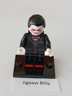 Horror Figur Jigsaw Billy, Mini-Steckfigur, Lego-Komp. - Altri & Non Classificati