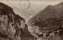 CPA 65   LOURDES La Vallée D'Argelès Et La Chaine Des Pyrénées Vue Prise Du Pic Du Jer - Lourdes