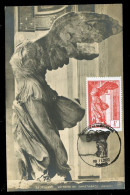 FRANCE (2023) Carte Maximum Card - Victoire De Samothrace, Winged Victory Of Samothrace, Greek Sculpture Hellénistique - 2020-…