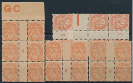 CA-102: FRANCE:  Lot De Millésimes** Sur Type "Blanc"  N°109(5) - Millesimes