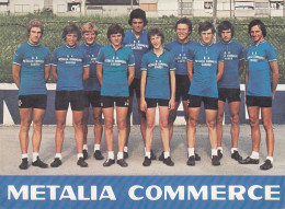 Cycling Team Metalia Commerce Zagreb Croatia Old Postcard Bicycle Bike Velo Fahrrad - Radsport