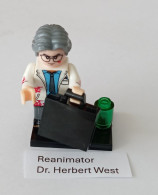 Horror Figur Reanimator Dr. Herbert West, Mini-Steckfigur, Lego-Komp. - Andere & Zonder Classificatie