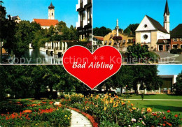 73082450 Bad Aibling Kirche Parkanlagen Ortsansicht Bad Aibling - Bad Aibling