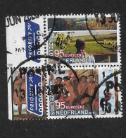 NETHERLANDS 2009 GRENZELOOS SETENANT PAIR - Used Stamps