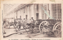 P-24-Mi-Is-1517 : LE CREUSOT. USINE SCHNEIDER. CANONS DE CAMPAGNE - Le Creusot