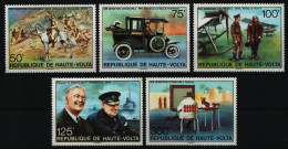 Obervolta 1975 - Mi-Nr. 545-549 ** - MNH - Winston Churchill - Opper-Volta (1958-1984)