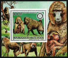 Obervolta 1984 - Mi-Nr. Block 92 A ** - MNH - Wildtiere / Wild Animals - Alto Volta (1958-1984)