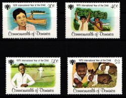 Dominica 625-628 Postfrisch Jahr Des KIndes #HD541 - Dominica (1978-...)