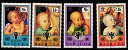 Barbuda 465-468 Postfrisch Jahr Des KIndes #HD529 - Antigua Et Barbuda (1981-...)