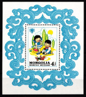 Mongolei Block 70 Mit 1355 Postfrisch Jahr Des KIndes #HD576 - Mongolie