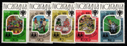 Nicaragua 2080b-2084b Postfrisch Jahr Des KIndes #HD553 - Nicaragua