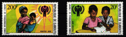 Dschibuti 241-242 Postfrisch Jahr Des KIndes #HD606 - Yibuti (1977-...)