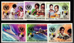 Guinea Bissau 522A-527A Postfrisch Jahr Des KIndes #HD613 - Guinée-Bissau