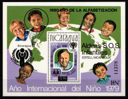 Nicaragua Block 133 Mit 2159 Postfrisch Jahr Des KIndes #HD552 - Nicaragua