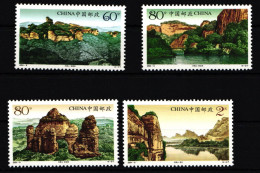 China Volksrepublik 3530-3533 Postfrisch Danxia-Gebirge #HX730 - Other & Unclassified