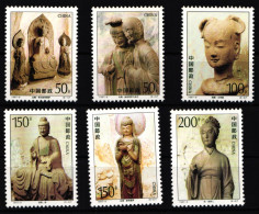 China Volksrepublik 2806-2811 Postfrisch Skulpturen Aus Den Höhlentempeln #HX619 - Other & Unclassified