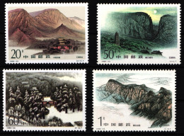 China Volksrepublik 2665-2668 Postfrisch Songshan Gebirge #HX585 - Other & Unclassified