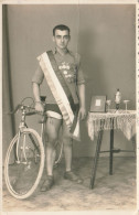 Cycling Champion W Trophies & Medals Real Photo Postcard Ca.1920 Bicycle Bike Velo Fahrrad - Radsport