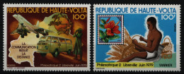 Obervolta 1979 - Mi-Nr. 750-751 ** - MNH - PHILEXAFRIQUE '79 - Upper Volta (1958-1984)