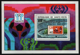 Obervolta 1979 - Mi-Nr. Block 52 ** - MNH - Fußball / Soccer - Alto Volta (1958-1984)