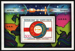 Obervolta 1975 - Mi-Nr. Block 36 ** - MNH - Raumfahrt / Space - Haute-Volta (1958-1984)