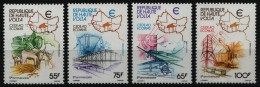 Obervolta 1980 - Mi-Nr. 804-807 ** - MNH - CEDEAO-ECOWAS - Obervolta (1958-1984)