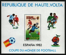 Obervolta 1982 - Mi-Nr. Block 58 ** - MNH - Fußball / Soccer - Opper-Volta (1958-1984)