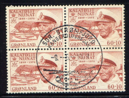 GREENLAND, BLOCK OF 4, NO. B5 - Gebraucht