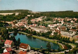 73080519 Bad Meinberg Kurparksee Kurort Teutoburger Wald Fliegeraufnahme Bad Mei - Bad Meinberg