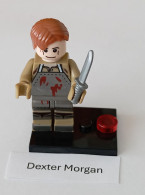 Horror Figur Dexter Morgan, Mini-Steckfigur, Lego-Komp. - Other & Unclassified