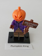Horror Figur Pumpkin King, Mini-Steckfigur, Lego-Komp. - Sonstige & Ohne Zuordnung