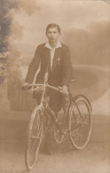 Cycling Real Photo Postcard Ca.1910 Bicycle Bike Velo Fahrrad - Radsport