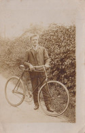 Cycling Real Photo Postcard Ca.1910 Bicycle Bike Velo Fahrrad - Cycling