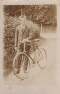 Cycling Real Photo Postcard Ca.1910 Bicycle Bike Velo Fahrrad - Cycling