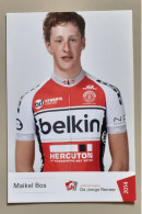 Maikel Bos Belkin 2014 - Radsport