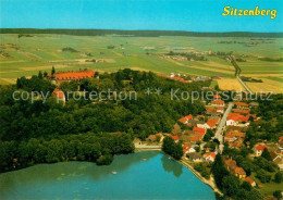 73079056 Sitzenberg-Reidling Fliegeraufnahme Teich Schloss Sitzenberg-Reidling - Sonstige & Ohne Zuordnung