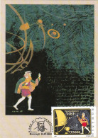NOSTRADAMUS ASTROLOGY,CM,MAXI CARD,CARTES MAXIMUM , 2003 ROMANIA - Cartoline Maximum