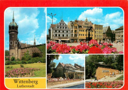 73076093 Wittenberg Lutherstadt Schlosskirche Marktplatz  Wittenberg Lutherstadt - Wittenberg