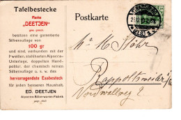 Carte De Ed. Deetjen De Strasbourg - Storia Postale