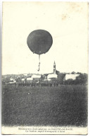 Manoeuvres D'aérostation En HAUTE ALSACE - Le Ballon Captif Transporté à Bras - Sonstige & Ohne Zuordnung