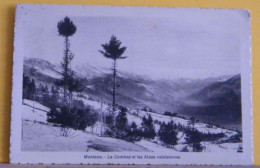 (MO) MONTANA VERMALA (CRAS MONTANA)  - LA COMBAZ ET LES ALPES VALALSANNES - VIAGGIATA 1926 - Sierre