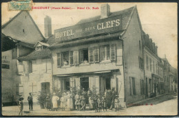 Héricourt - Hôtel Ch. Roth - Hôtel Des Deux Clefs - Avant 1907 - Coll. J.M.H. - Voir 3 Scans & Descriptif - Héricourt