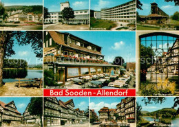 73073917 Bad Sooden-Allendorf Kurhaushotel Werra Sanatorium Gradierwerk Fischtei - Bad Sooden-Allendorf