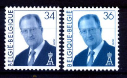Belgium 1997 Bélgica / Definitives King Albert MNH Serie General Rey Alberto / Hj29  5-23 - Case Reali